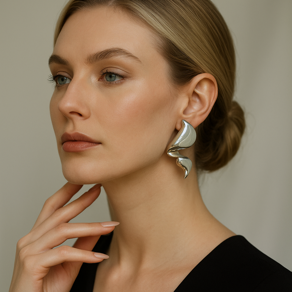 Danza solar - Twisted earrings