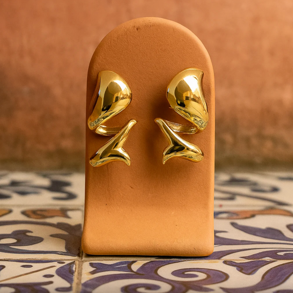 Danza solar - Twisted earrings