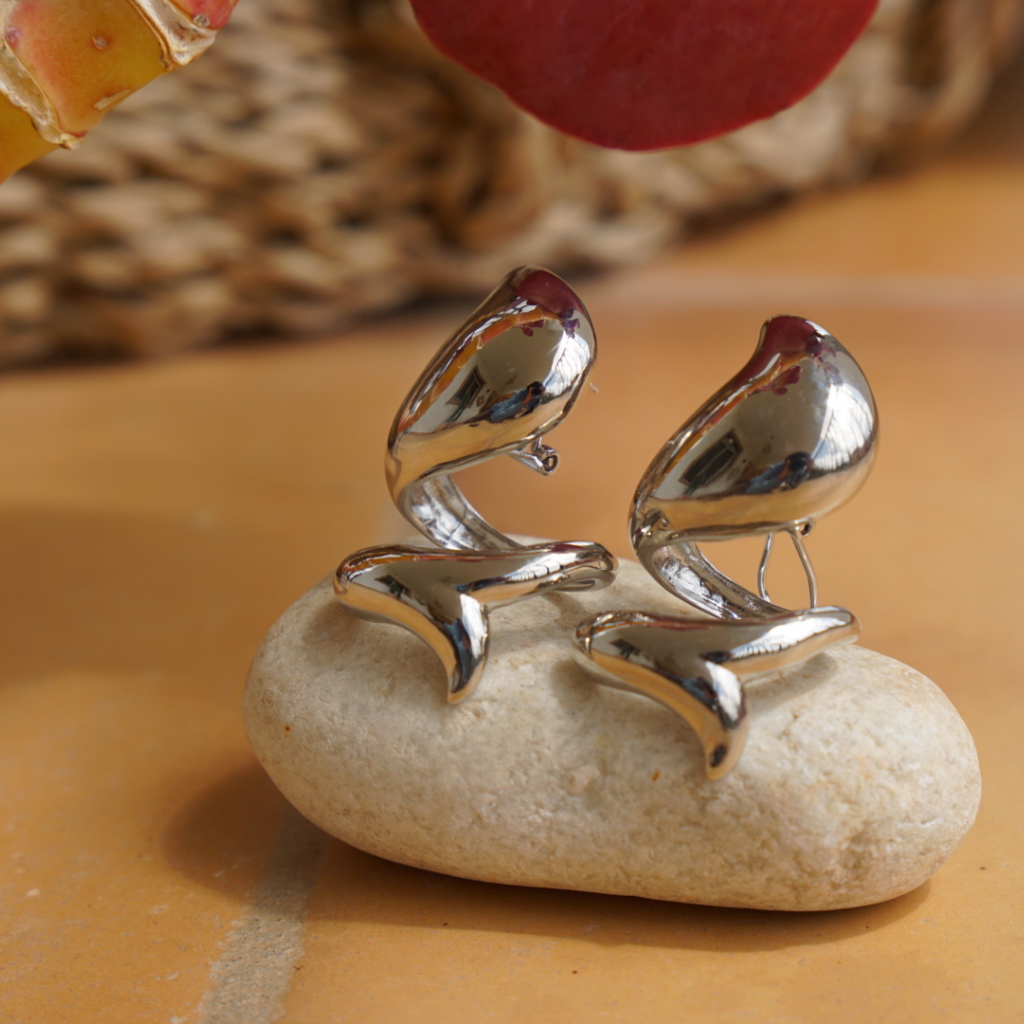 Danza solar - Twisted earrings