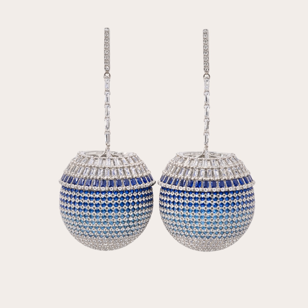 Planeta celestials - disco ball earrings