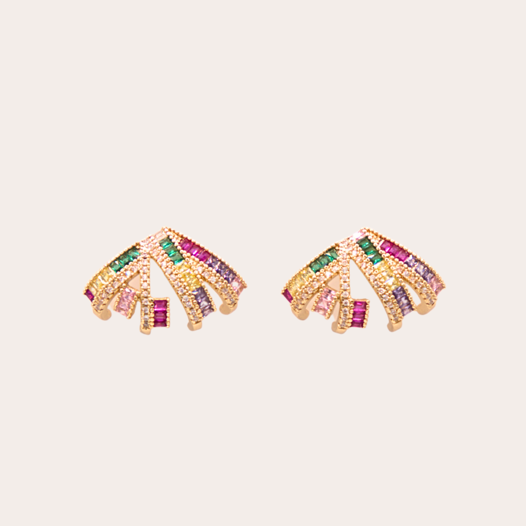Gouden gekleurde studs