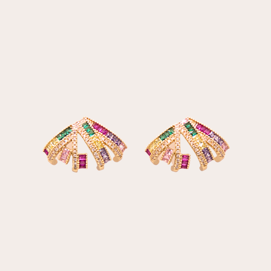 Gouden gekleurde studs