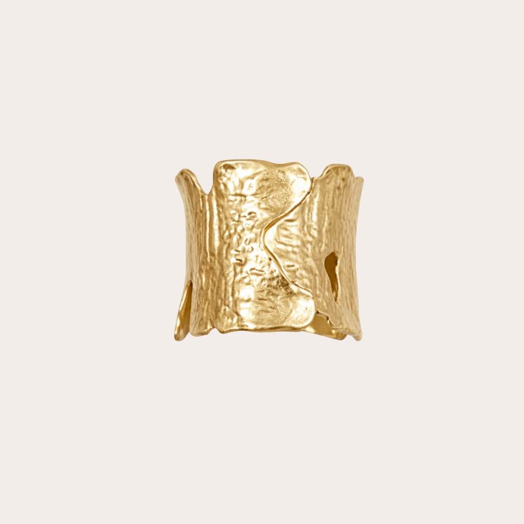 Gouden cuffarmband