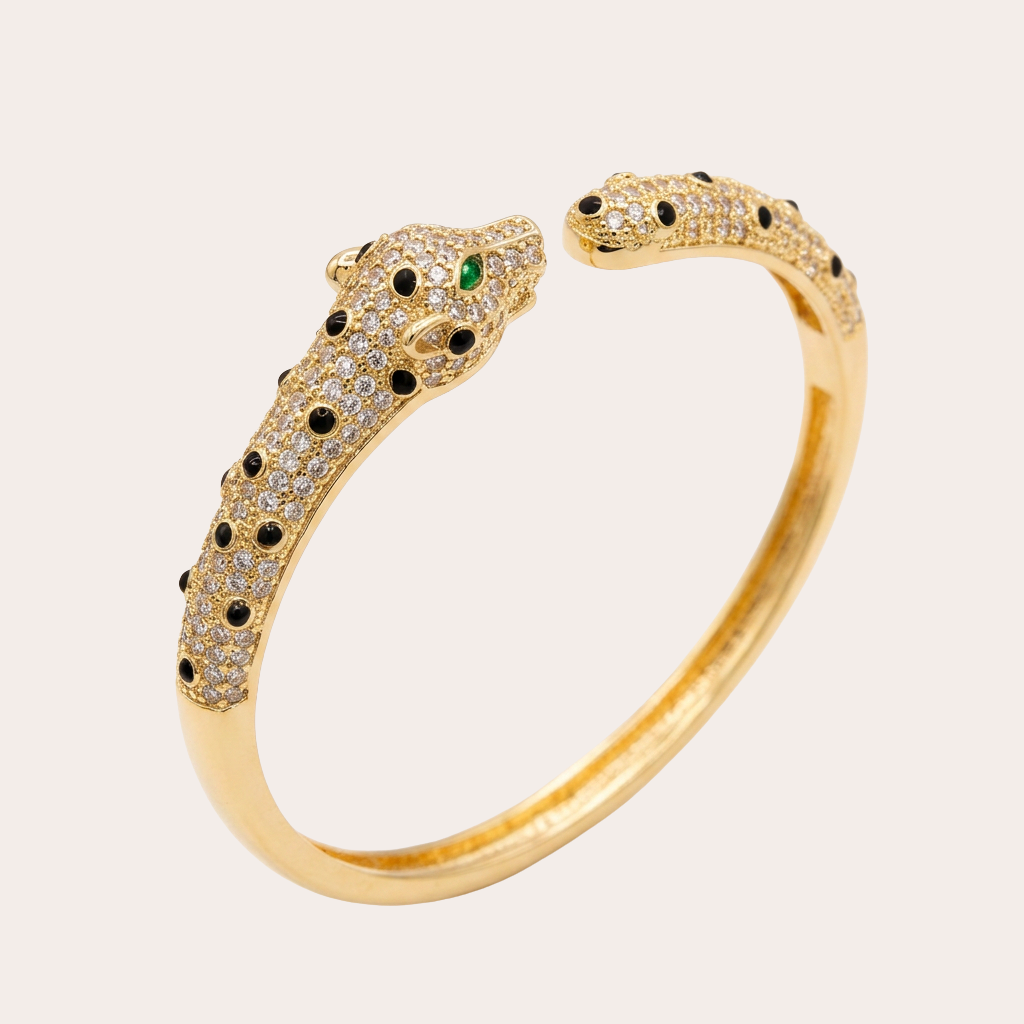 Cuff armband goud