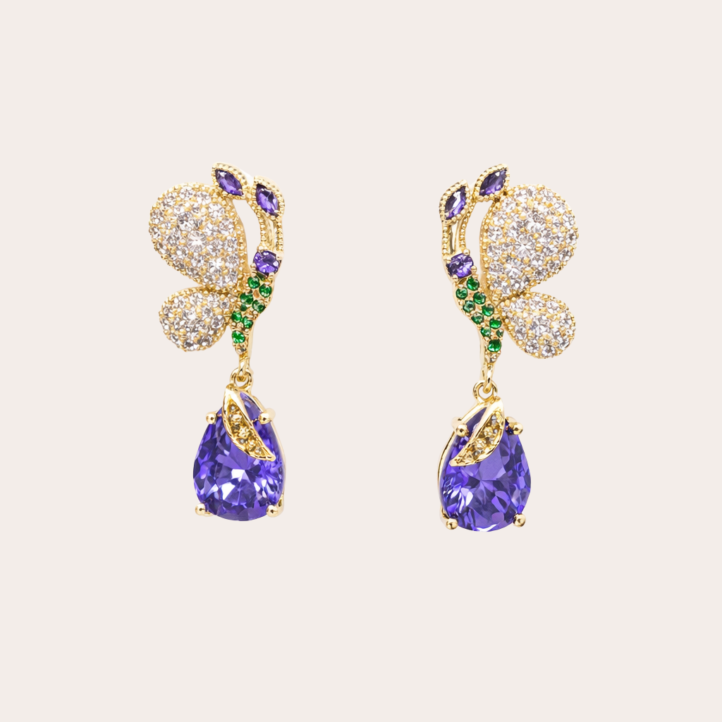 Mariposa Astral - gold plated