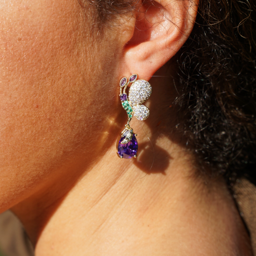 Mariposa Astral - gold plated