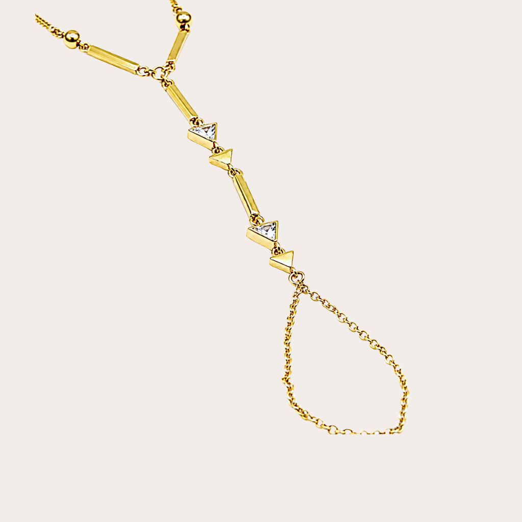 Golden hand chain wear celestials