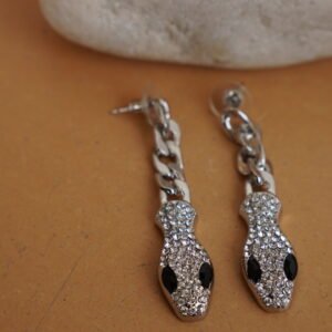 Eclipse de serpiente Earring