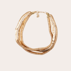 Brede gouden ketting