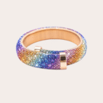Regenboog armband steentjes