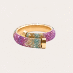 Party cuff, statement armband steentjes