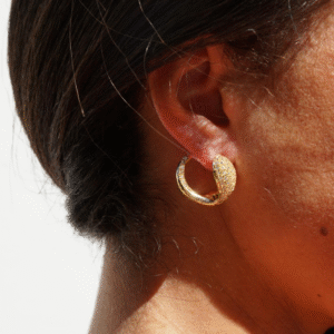 Kleine gouden oorringen