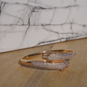 Gouden panter armband