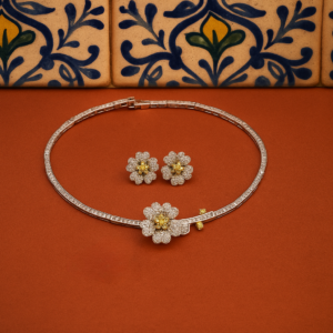 Sieraden set bloemen