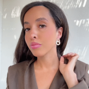 Gouden infinity oorbellen