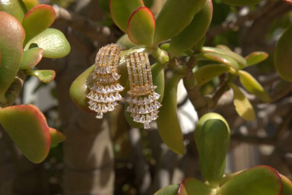 Oorbellen met kristallen