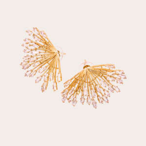 Gouden waaieroorbellen