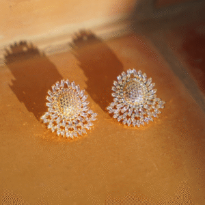 Sunburst earrings