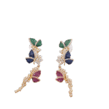 Lange vlinder oorbellen