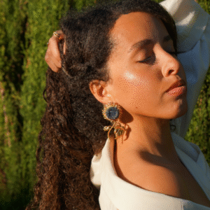 Zonnebloem oorbellen