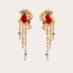 Lange draakoorbellen