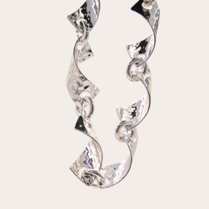 Silver chain necklace