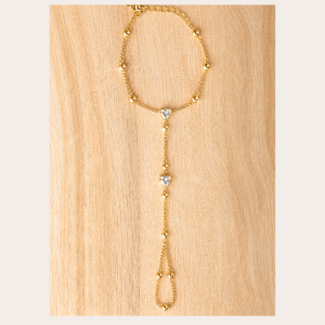 Golden hand chain